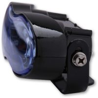 High beam and fog lights black blue glass 2x H3 55W SHINYO