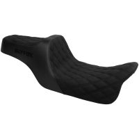 Highnoon Seat - Double Diamond - Black Logo - Touring