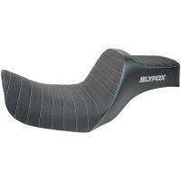 Highnoon Seat - Vinyl - Gray Logo - Dyna 12-16