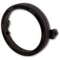 HIGHSIDER pro 5 3/4 inch CNC lamp holder ring FRAME-R2, black, side mount