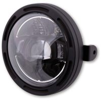 HIGHSIDER pro 5 3/4 inch LED headlight FRAME-R2 TYPE 10, black, side mount
