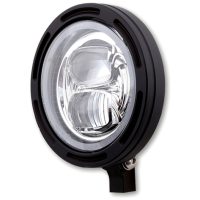 HIGHSIDER pro 5 3/4 inch LED headlight FRAME-R2 TYPE 7, black, bottom mount