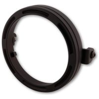 HIGHSIDER pro 7 inch CNC lamp holder ring FRAME-R1, black, side mount