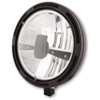 HIGHSIDER pro 7 inch LED headlight FRAME-R1 TYPE 3, black, bottom mount