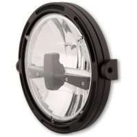 HIGHSIDER pro 7 inch LED headlight FRAME-R1 TYPE 3, black, side mount