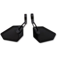 HIGHSIDER pro Bar End Mirror Nova-Race Black (Pair)