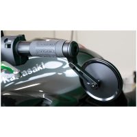 HIGHSIDER pro Bar End Mirror Nova-RUN Black Short (1pc)