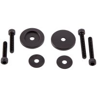 HIGHSIDER pro Handlebar End Adapters For Many Vespa Handlebars, Black (Pair)