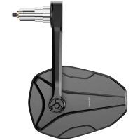 HIGHSIDER pro Victory-Ultra Evo Bar End Mirror, Long, Matt-Black, (1 Pc.)