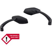 HIGHSIDER smart Handlebar Mirror Luca Black (Pair)