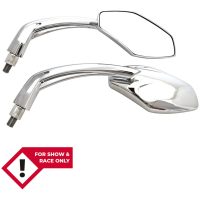 HIGHSIDER smart Handlebar Mirror Luca, Chrome