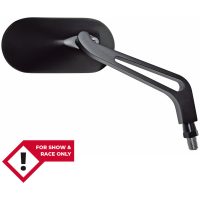 HIGHSIDER smart Handlebar mirror, oval, black