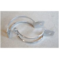 HIGHSIDER smart Indicator clamp, two-piece, chrome-plated, pipe mounting 39-42mm