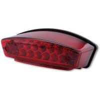HIGHSIDER smart LED taillight MONSTER, red glass, E-approved
