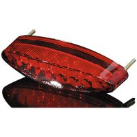HIGHSIDER smart NUMBER1 LED mini taillight, with license plate light, red glass