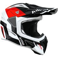 Hjälm Aviator Ace 2 Shield Röd glansig, M Airoh