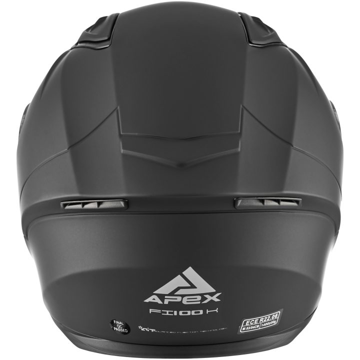 Hjälm Barn FI100 Svart Matt APEX YS (51-52 cm) – bild 2