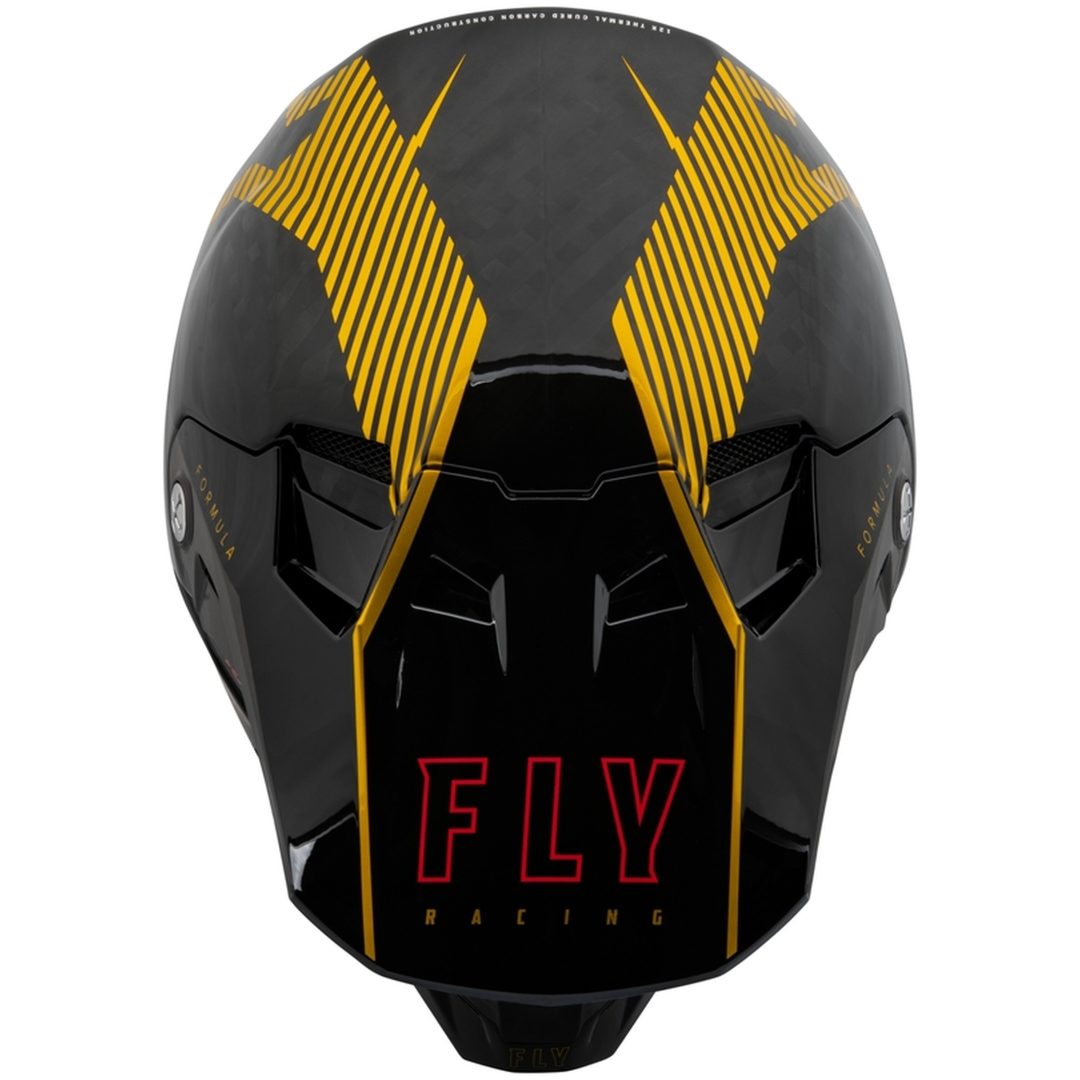 Hjälm Formula Carbon Tracer Guld/svart FLY RACING XL – bild 4
