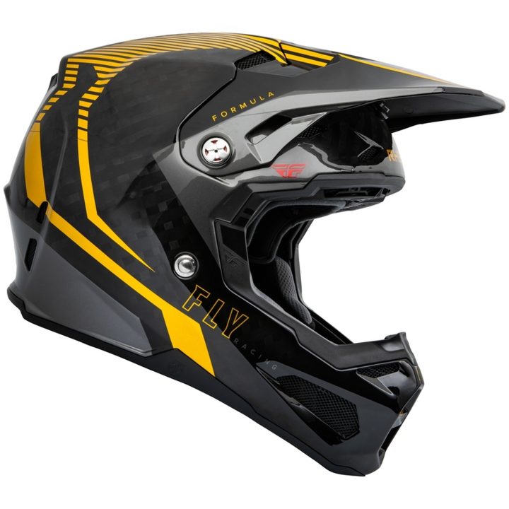 Hjälm Formula Carbon Tracer Guld/svart FLY RACING XL – bild 3