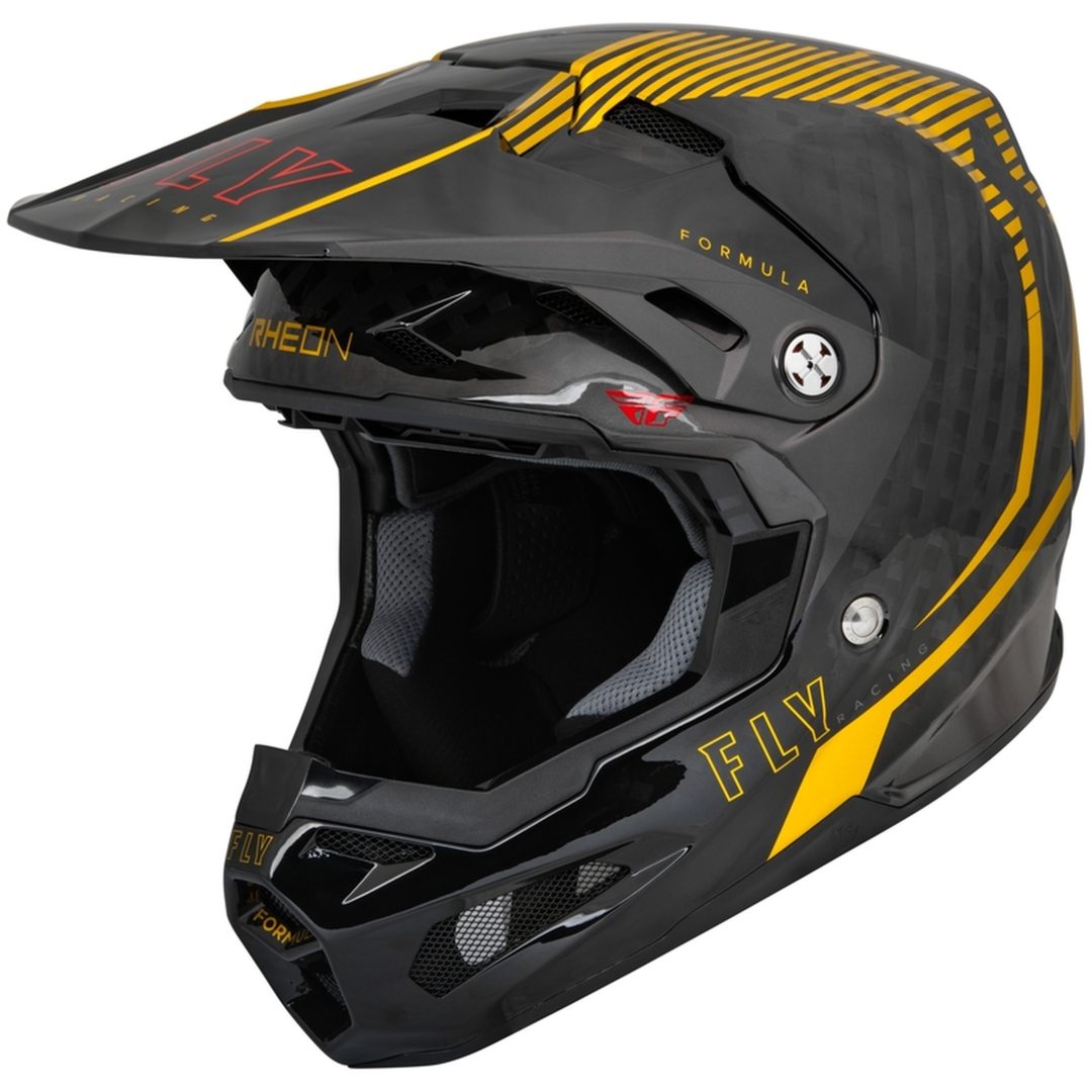 Hjälm Formula Carbon Tracer Guld/svart FLY RACING XL