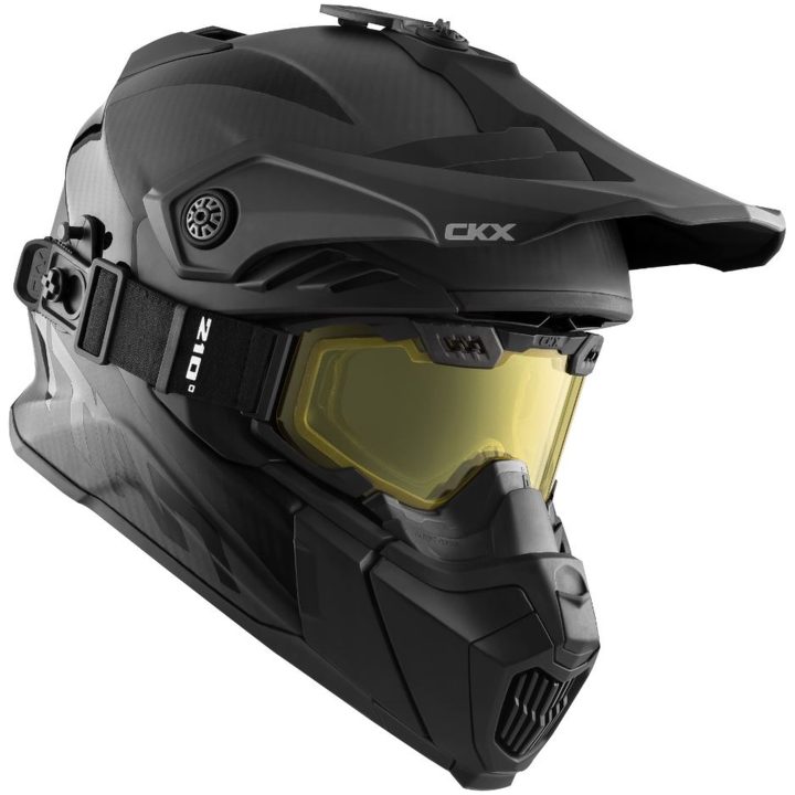 Hjälm + Goggles TITAN Airflow Carbon Matt CKX s – bild 2