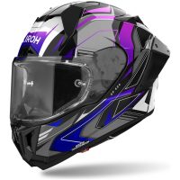 Hjälm GP 800 Must Blå glansig, M Airoh