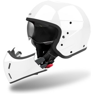 Hjälm J 110 Color White Gloss, L Airoh