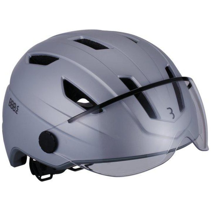 Hjälm Move med visir Neongul BBB 58-62cm – bild 2