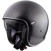 Hjälm Vintage Evo U 9 Glitter Silver XL Premier