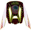 Hjälmpeak Sm5 Svart/Fluorescerande Gul/Röd ALPINESTARS En storlek passar alla – miniatyr 1