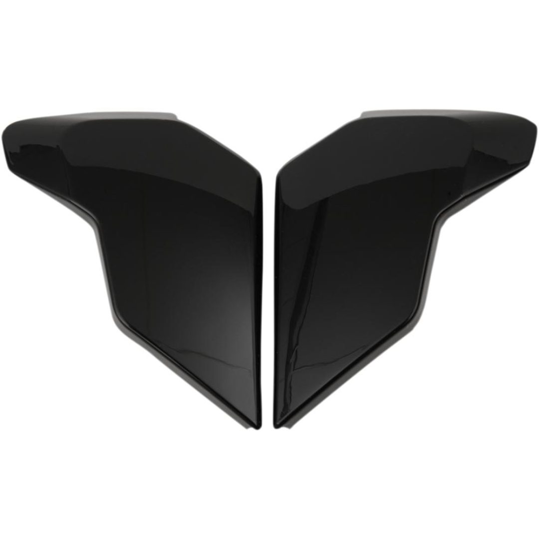 Hjälmsida Airflite Gloss Solids Svart ICON En storlek passar alla