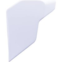 Hjälmsidoplattor Ultraflite Rizz Rizz Vit Matt ICON