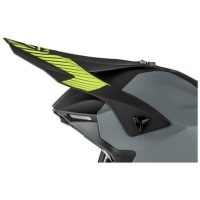 Hjälmskärm Airframe Svart Grå Neongul AMOQ
