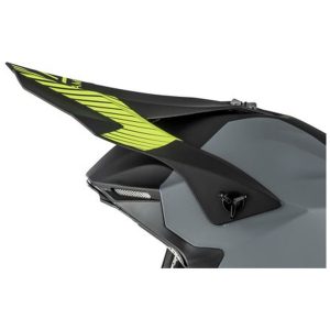 Hjälmskärm Airframe Svart Grå Neongul AMOQ