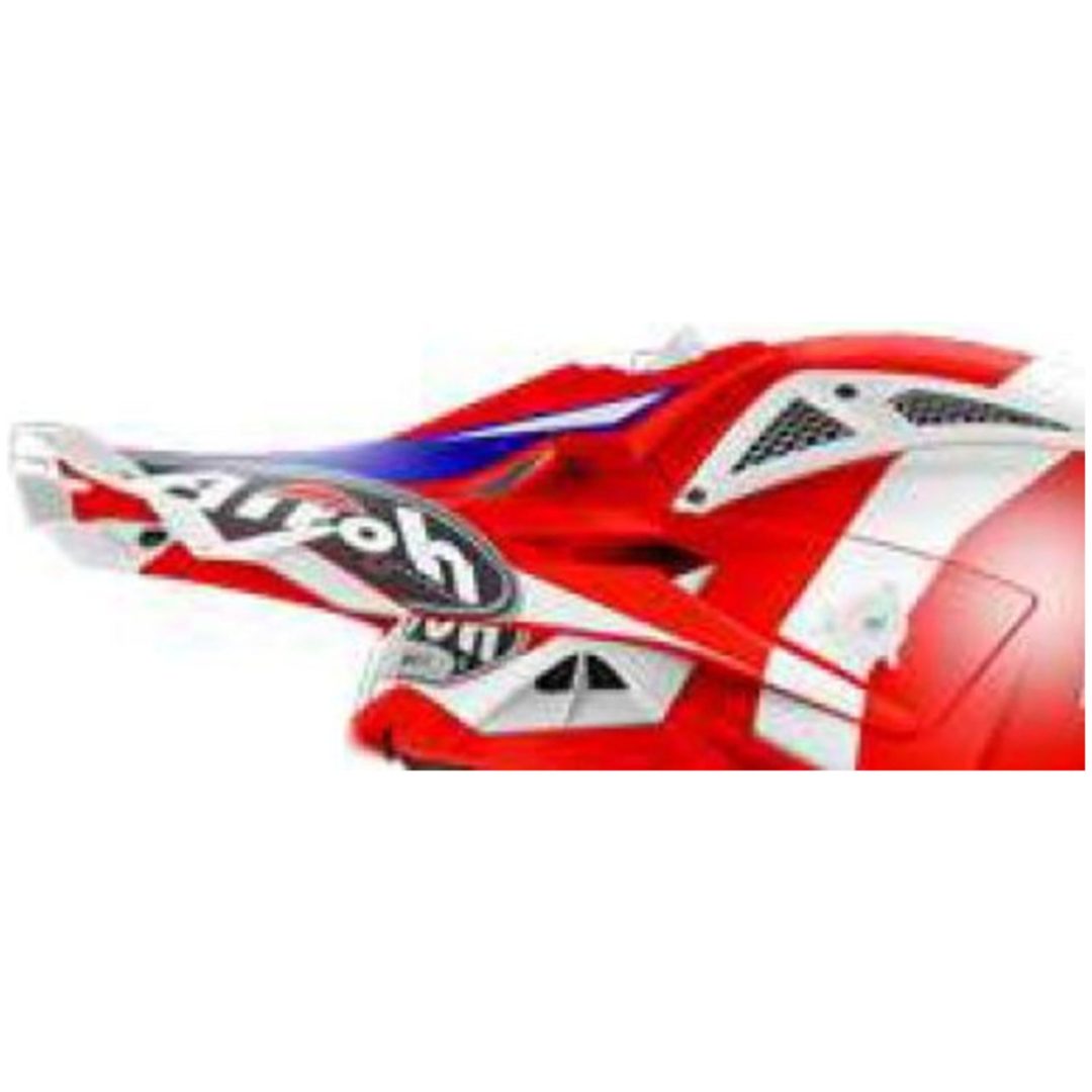 Hjälmskärm Aviator 2.3 AMSS Bigger Airoh Röd/Vit