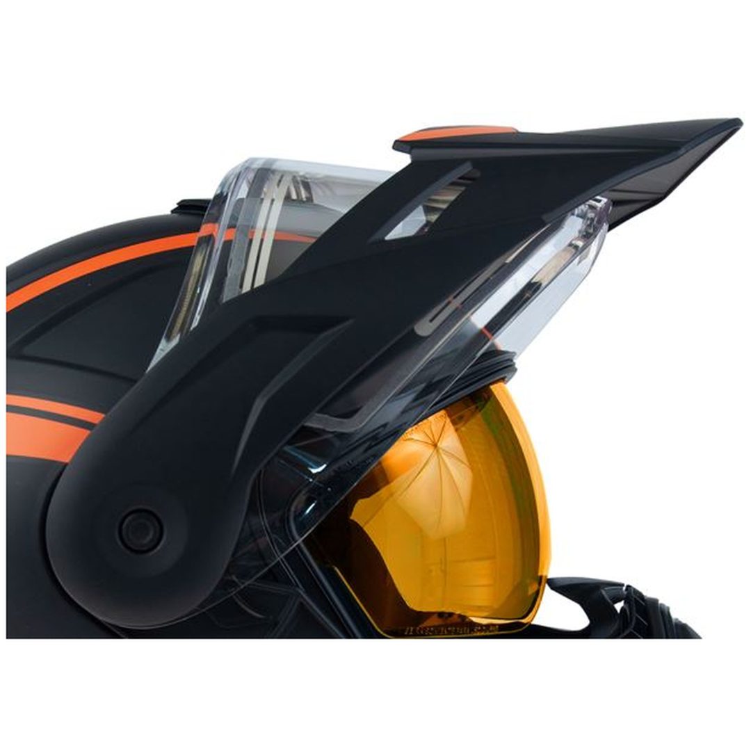 Hjälmskärm Ballast Svart Orange AMOQ
