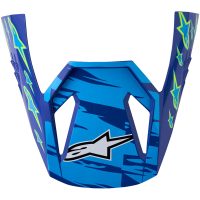 Hjälmskärm Barn SM3 Falcon Blå Rosa Gul ALPINESTARS(MX)