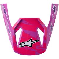 Hjälmskärm Barn SM3 Falcon Rosa Lila Vit ALPINESTARS(MX)