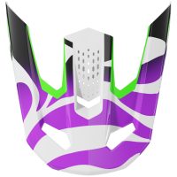 Hjälmskärm Barn Speed Kid Ghost Purple Blank Shot