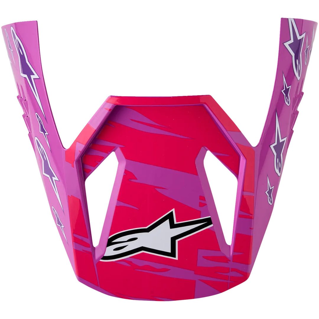 Hjälmskärm Falcon Rosa Lila Vit ALPINESTARS(MX) En storlek