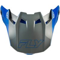Hjälmskärm Formula CC Glide Blå/Ljusgrå/Grå FLY RACING