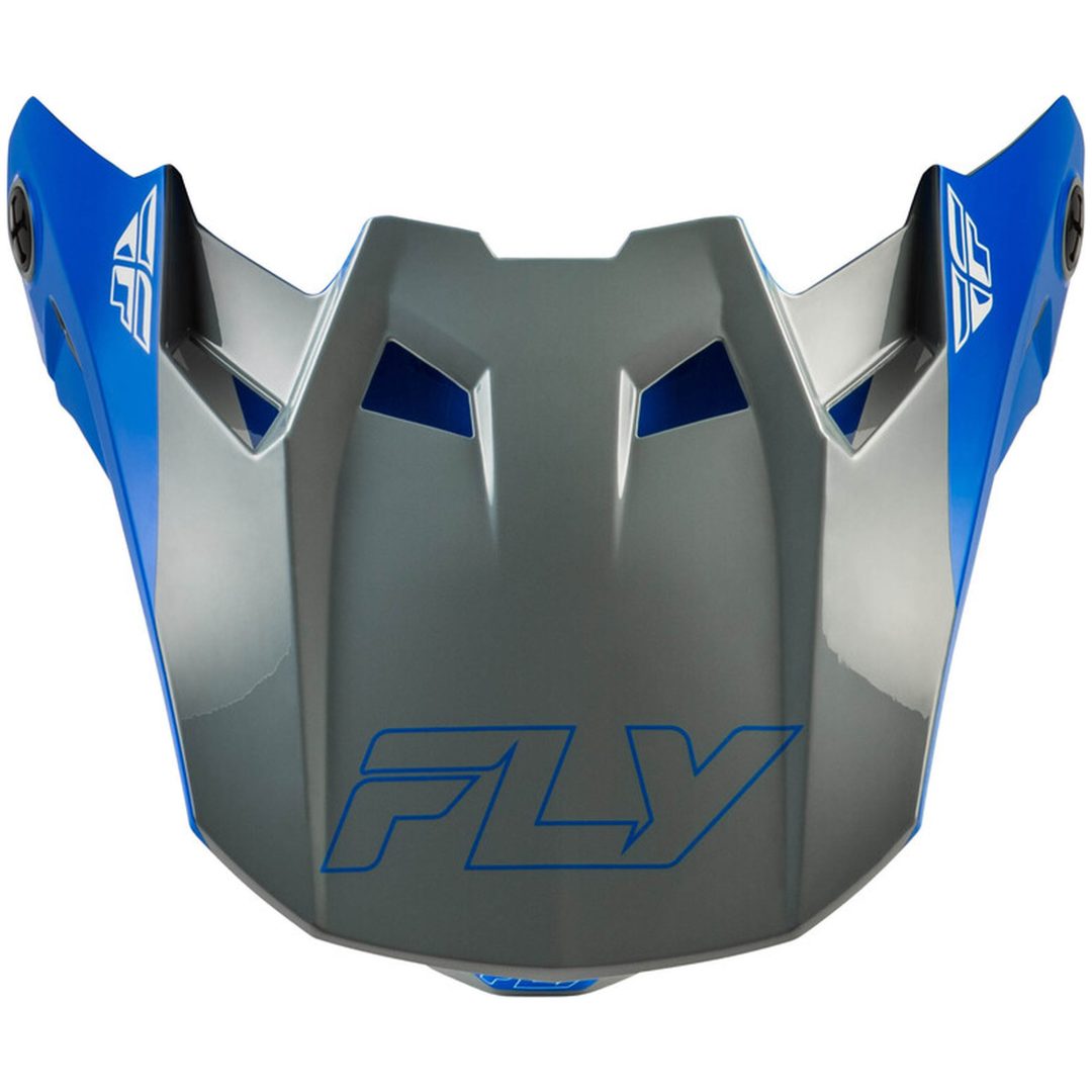 Hjälmskärm Formula CC Glide Blå/Ljusgrå/Grå FLY RACING YL/S