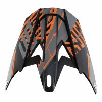 Hjälmskärm Furious Infinity 2017 Neon/Orange/Grå Shot