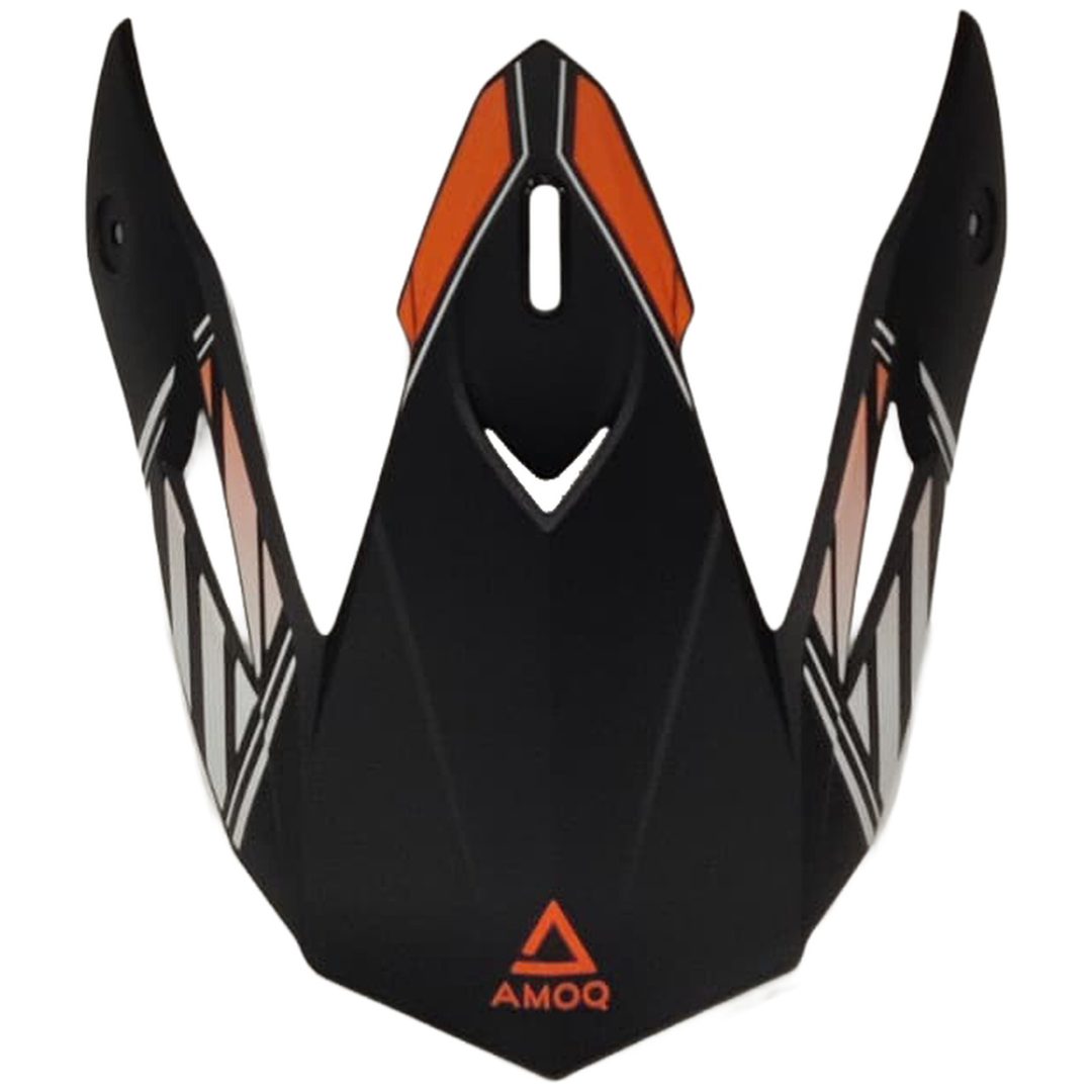 Hjälmskärm Meteor V2 Axis Svart Orange AMOQ