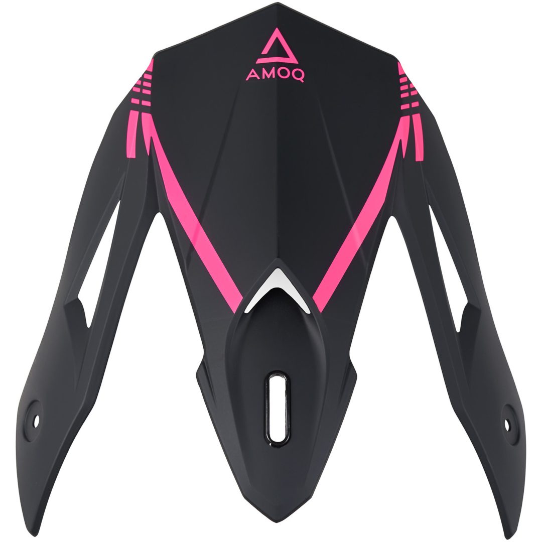 Hjälmskärm Meteor V2 Svart Rosa AMOQ