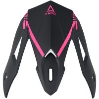Hjälmskärm Meteor V2 Svart Rosa AMOQ