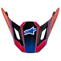 Hjälmskärm S-M7 Fuse Blå Rosa Lila ALPINESTARS(MX)