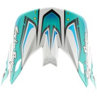 Hjälmskärm SE5 Composite Crest Real Teal Turkos TROY LEE DESIGNS