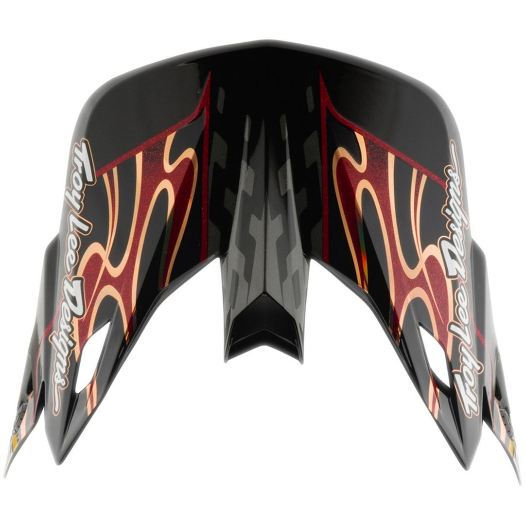 Hjälmskärm SE5 Composite Wings Svart TROY LEE DESIGNS En storlek vuxen