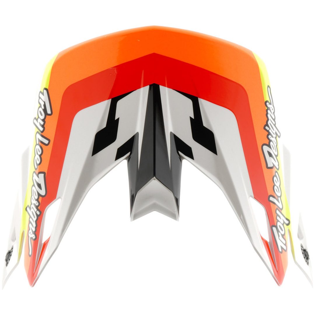 Hjälmskärm SE5 Polycarbonate Dash Orange TROY LEE DESIGNS En storlek vuxen